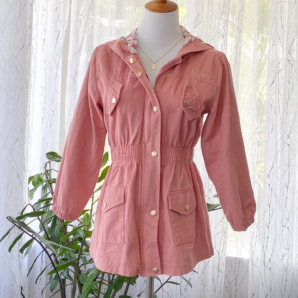 DKNY - Girl’s Dusty Pink Coat